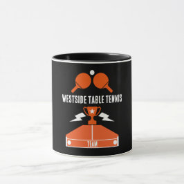 Bord Tennis Tournament Mugg