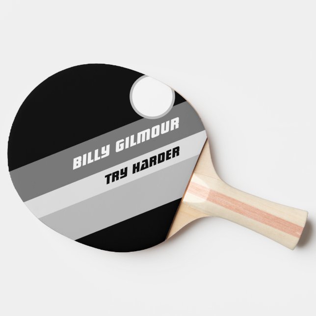 Bord Tennis TRY HARDER Pingisracket (Sidan)