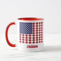 BORD TENNIS USA FLAGGA