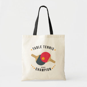Bord Tennis (Wannabe) Champion Funny Tygkasse