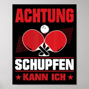 Bord tennisskor och kung poster