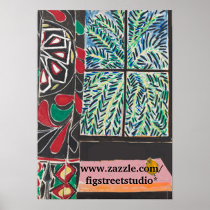 Bord under Fönster, efter att Matisse Poster