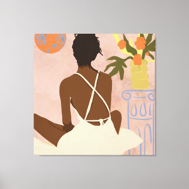 Börda in i Abyss Canvastryck (Framsida)