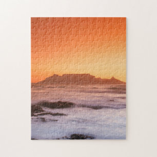 Bordberget vid solnedgång, Bloubergstrand Pussel