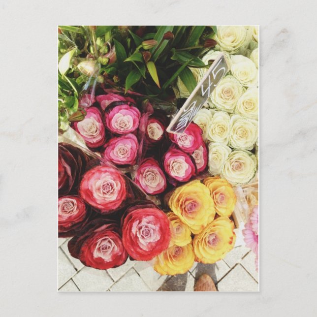 Bordblommor Vykort (Framsida)