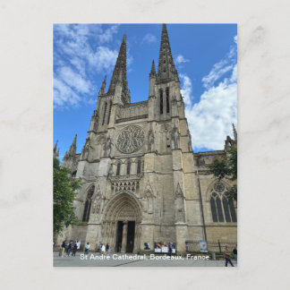Bordeaux Cathedral, (Saint-André de Bordeaux) om Helg Vykort