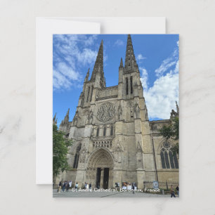 Bordeaux Cathedral, (Saint-André de Bordeaux) om Julkort