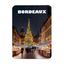 Bordeaux Christmas Charm Magnet
