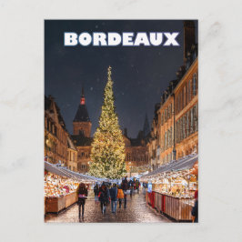 Bordeaux Christmas Charm Vykort