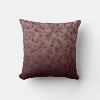 Bordeaux flowers degraded pillow kudde