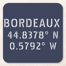 Bordeaux Latitude Longitud