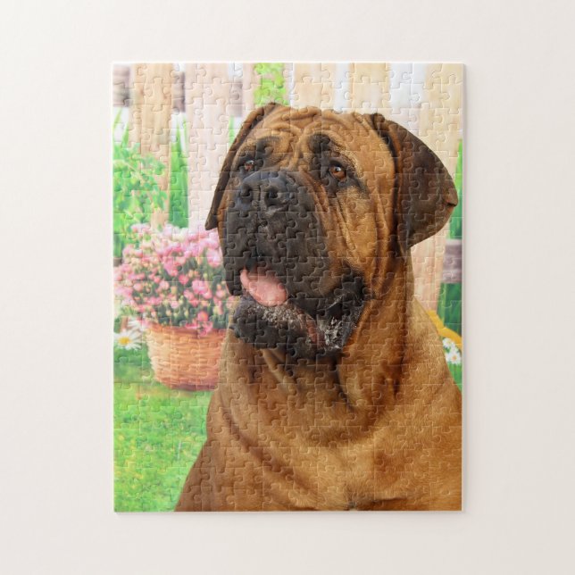 Bordeaux Mastiff Pussel (Vertikal)