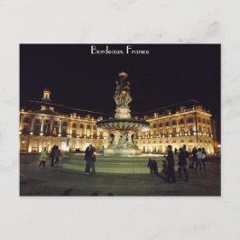 Bordeaux nattetid vykort