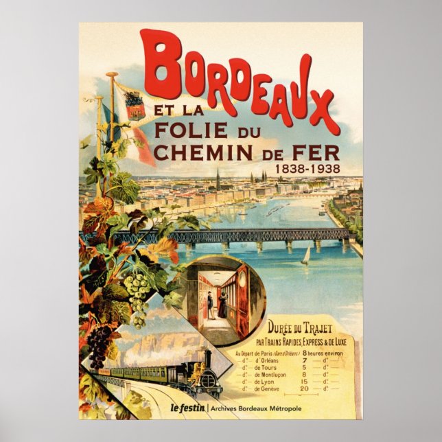 BORDEAUX POSTER (Framsidan)