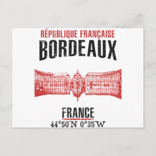 Bordeaux Vykort