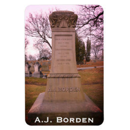 Borden-monument, Fall River, MA - A.J. Borden Magnet