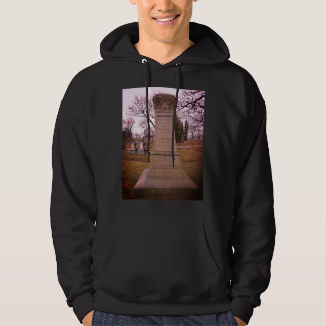Borden Monument, Fall River, MORSA - A.J. Borden Hoodie (Framsida)