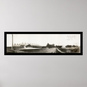 Bordens Mjölk Factory Photo 1910 Poster