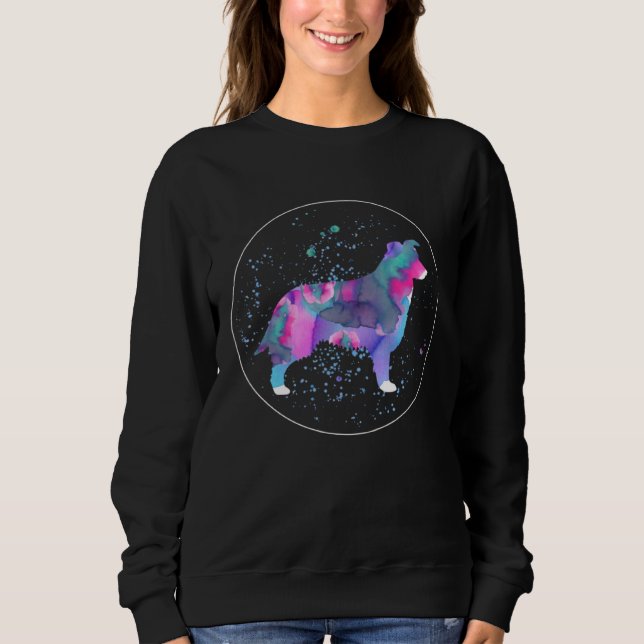 Border Collie  1 T Shirt (Framsida)