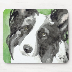 Border Collie Akvarell Musmatta
