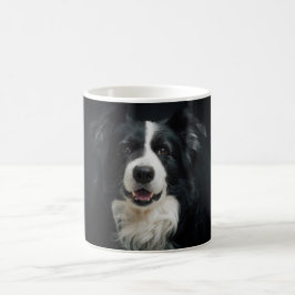 Border Collie eller Ditt Eget Foto Kaffemugg