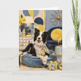 Border Collie Födelsedagskort Kort