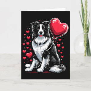 Border Collie Hund Alla hjärtans dag Hundägare All Kort