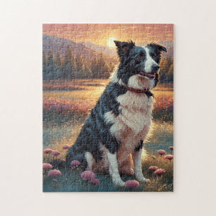 Border Collie Hund Pussel