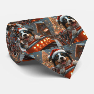 Border Collie Hund Rulltrappa Jul Slips