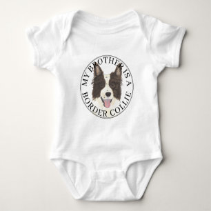 Border Collie Hund Storebror T Shirt