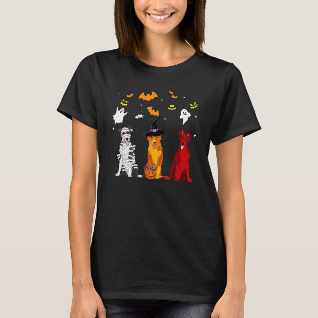 Border Collie Hund T Shirt (Framsida)