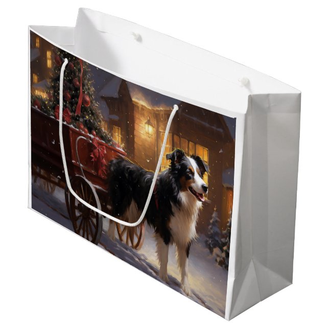 Border Collie Julhögtiden (Framsidan Vinklad)