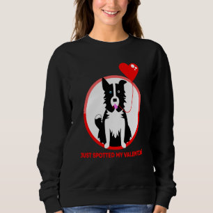 Border Collie Just upptäckte min Valentine T Shirt