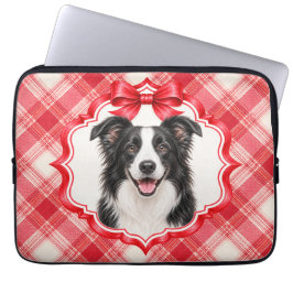 Border Collie Laptoppskydd Laptop Fodral