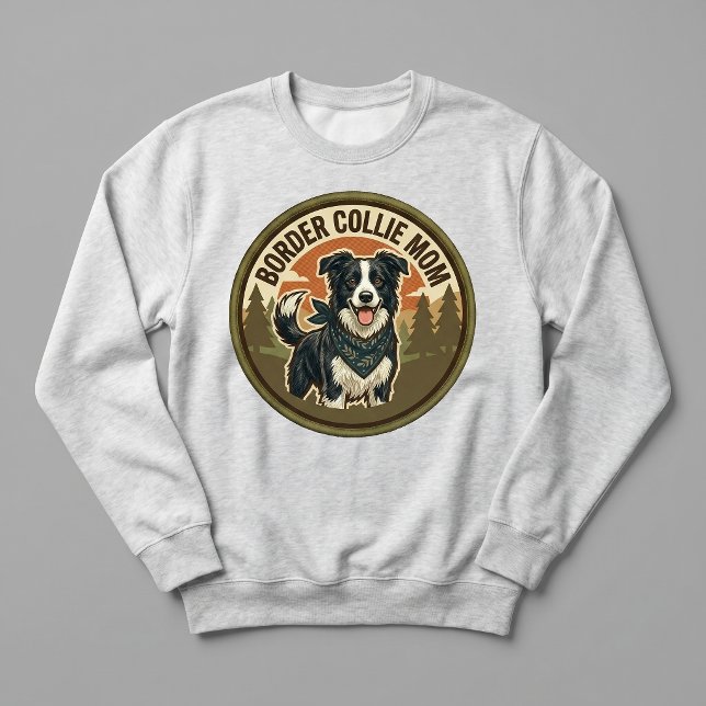 Border Collie Mamma Tröja Hundmamma Present Till H (Skapare uppladdad)