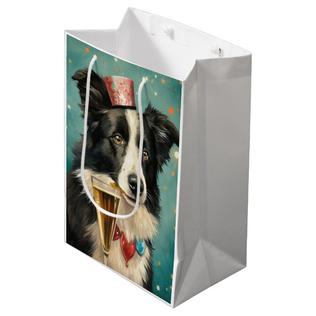 Border Collie  Nyår (Framsidan Vinklad)