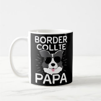 Border Collie Papa Funny For Dog Lovers Father's Kaffemugg