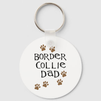 Border Collie Pappa Nyckelring