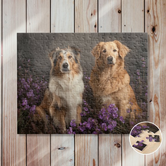 Border collies pussel (Skapare uppladdad)