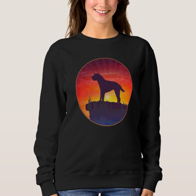Border Terrier Hundras T Shirt (Framsida)