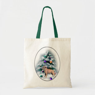 Border Terrier julklappar Tygkasse