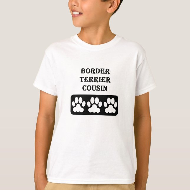Border Terrier Kusin Tröja (Framsida)