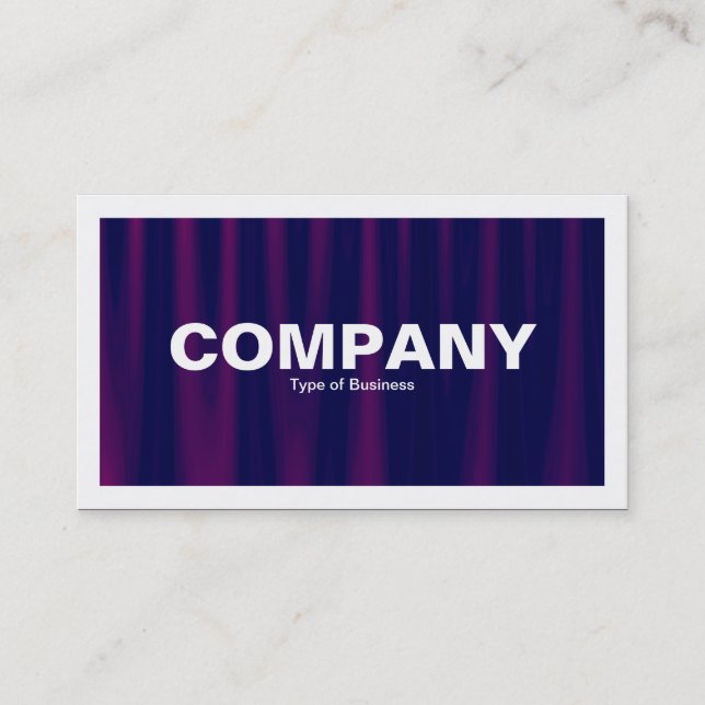 Borderade - Drapery 04 Visitkort (Framsida)