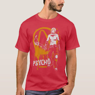 Borderlands Psycho Graffiti Gaming PremiumriBlend T Shirt