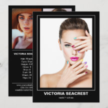 Borderline 4 Dubbelsidigt modellkompkort