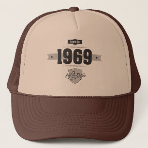 Bördig 1969 (Dark&Lightgrey) Truckerkeps