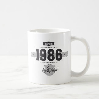 Bördig 1986 (Dark&Lightgrey) Kaffemugg