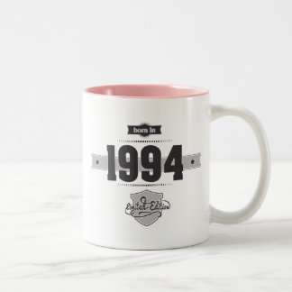 Bördig 1994 (Dark&Lightgrey) Två-Tonad Mugg