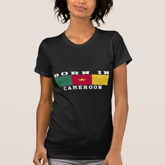 Bördig Kamerun T Shirt (Framsida)