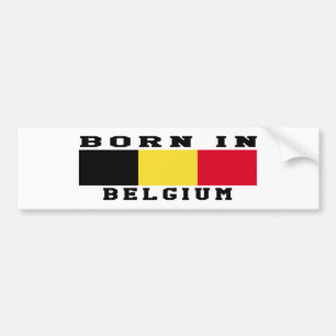 Bördiga Belgien Bildekal